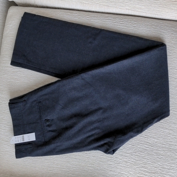 J Crew 484 Slim Fit 31 x 34 Brushed Twill Pants New Dark Green Navy Blue Chino - Picture 1 of 10